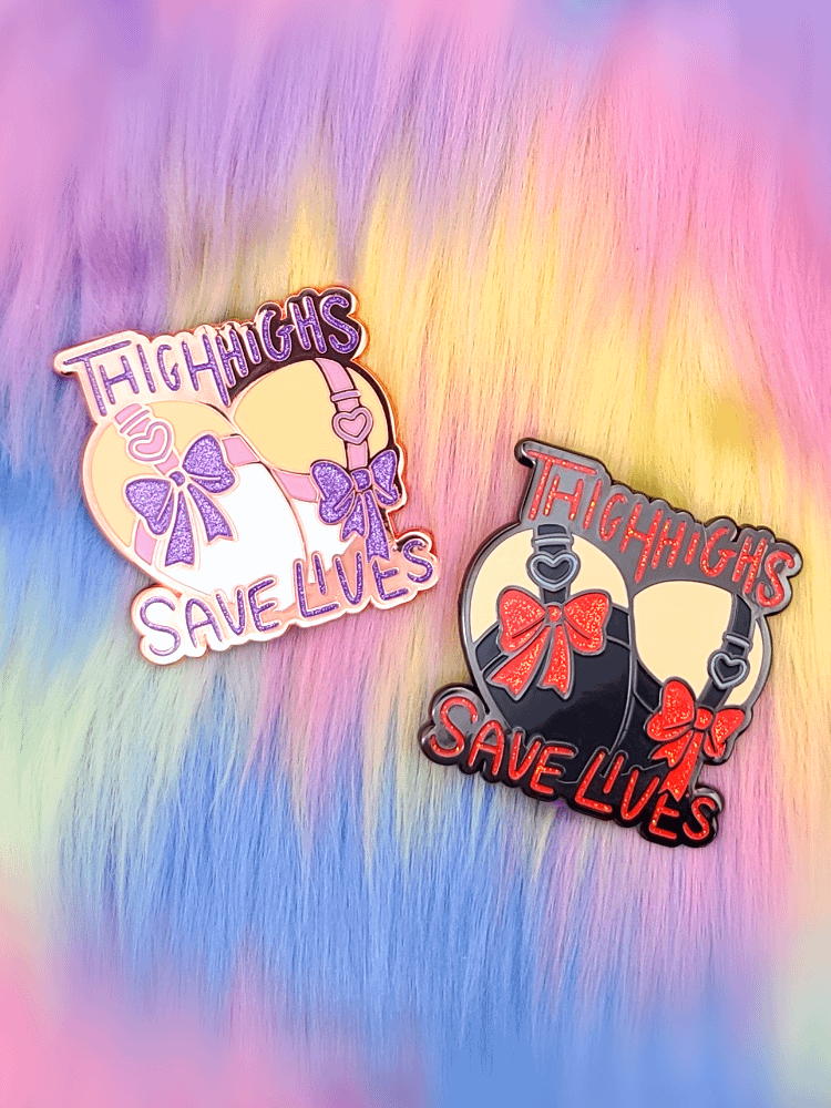 Thigh Highs | Enamel Pin Set product image (2)