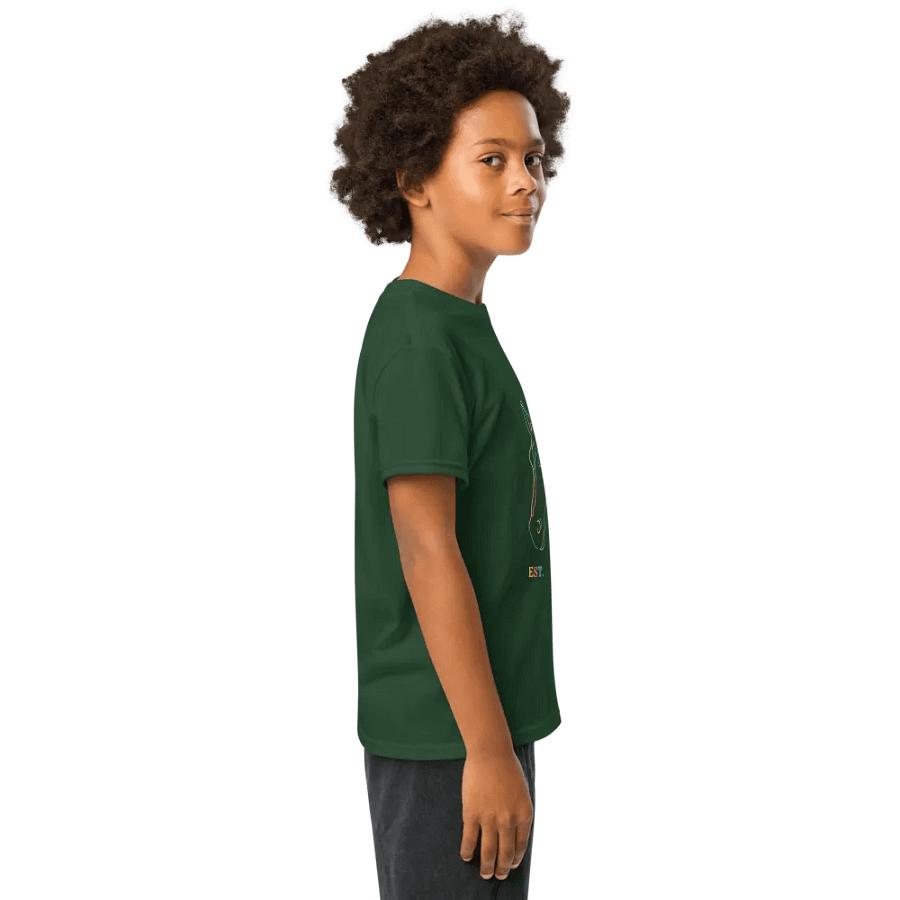 Vibrant Equine Profile Youth Tee product image (21)