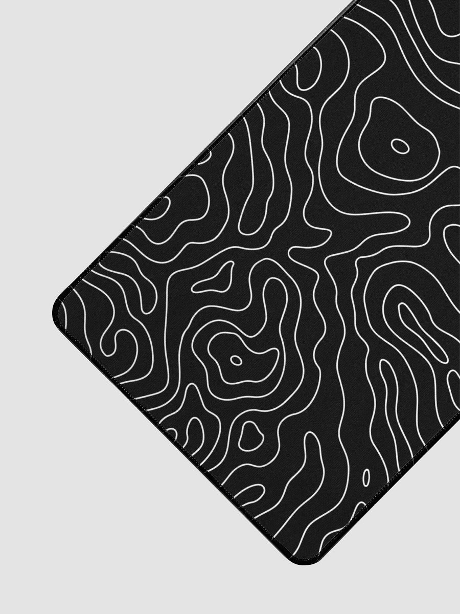 white & black damascus deskpad product image (3)