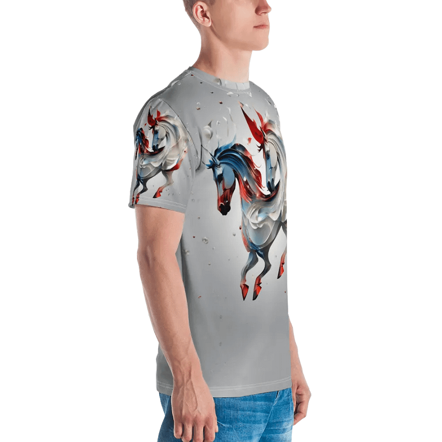 Running Horses T shirt product image (3)