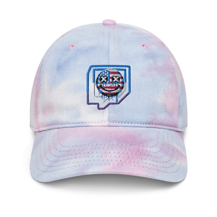 Shxnes Embroidered Tie Dye Hat product image (1)