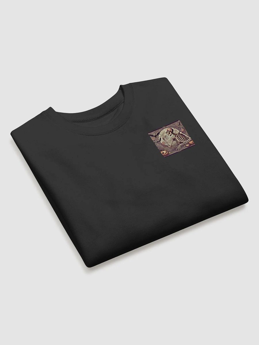 Art Nouveau Skeleton Long Sleeve Shirt - Gothic Elegance with a Haunting Twist product image (3)