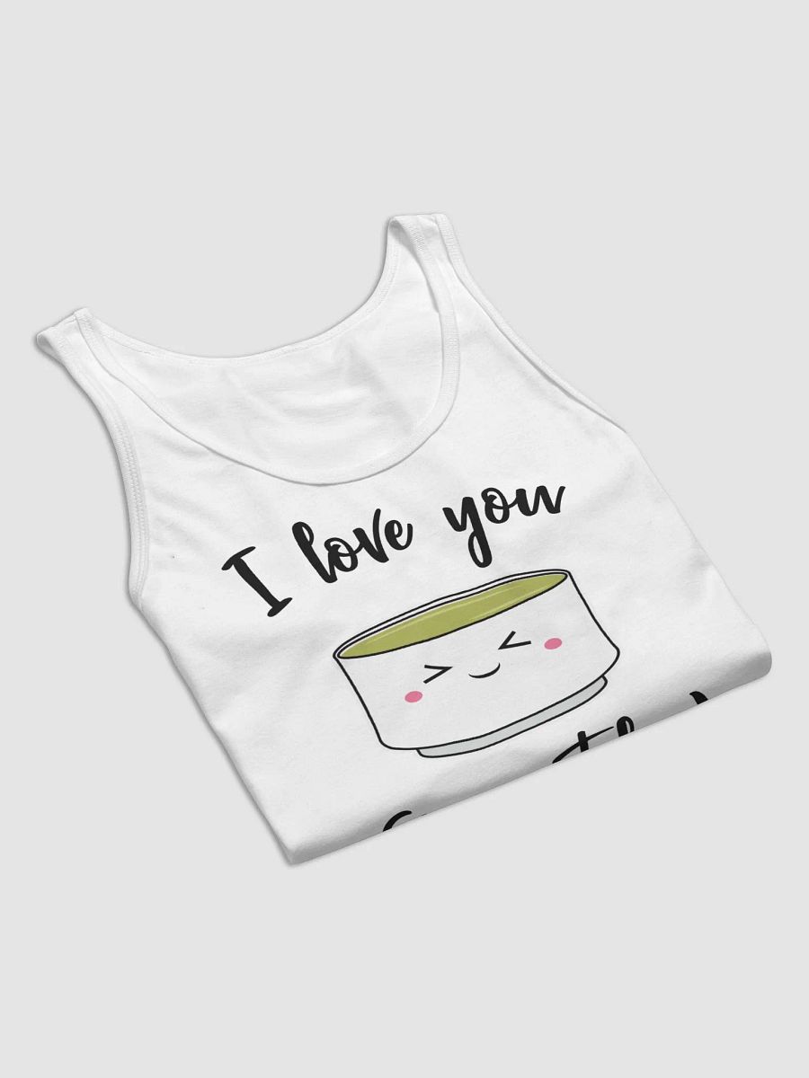 I Love You So Matcha Men/Unisex Tank Top product image (5)