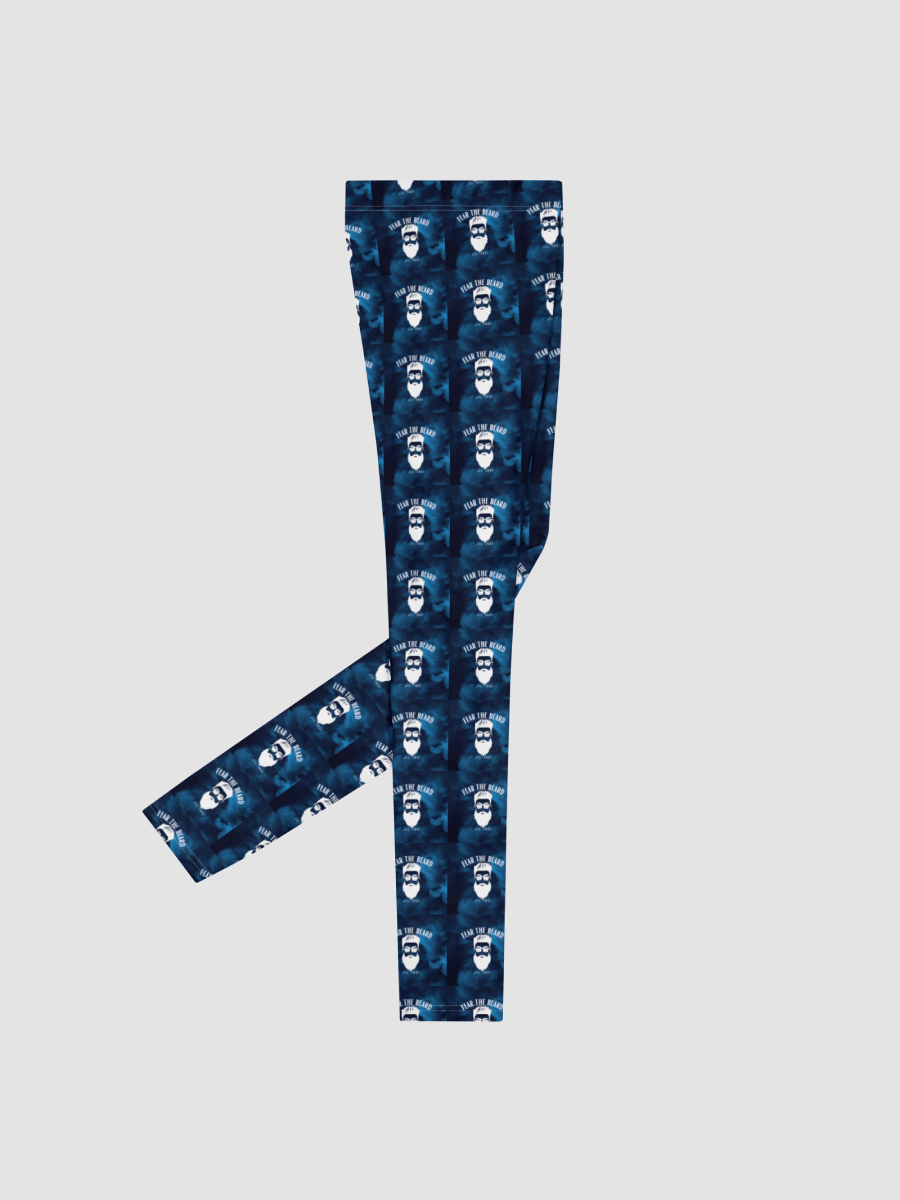 Fear The Beard All-Over Print Men's Leggings product image (3)
