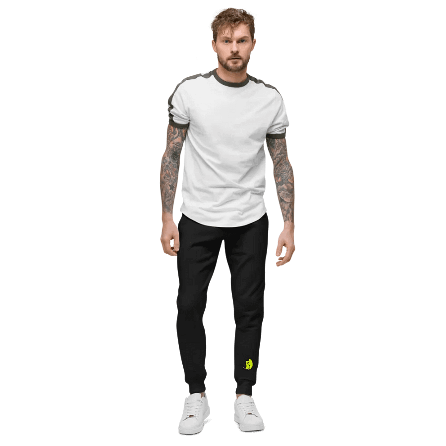 BlackKittenTech Basic Unisex Joggers product image (3)