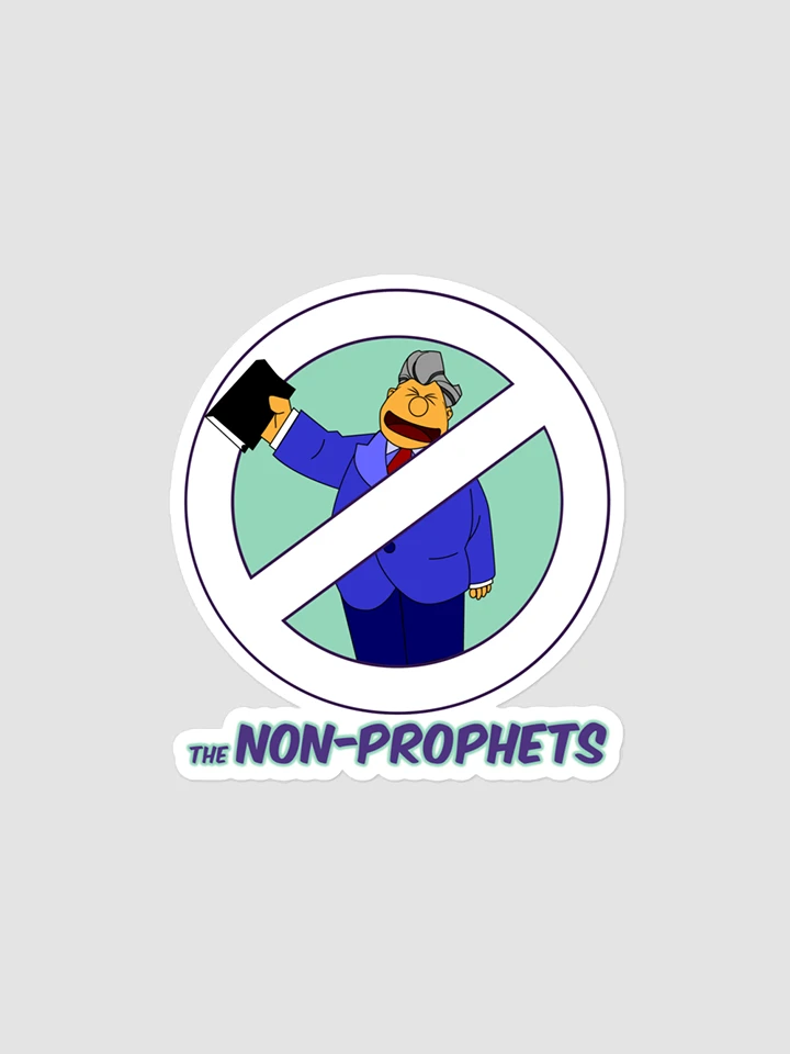 The Non-Prophets Bubble-free Stickers product image (2)