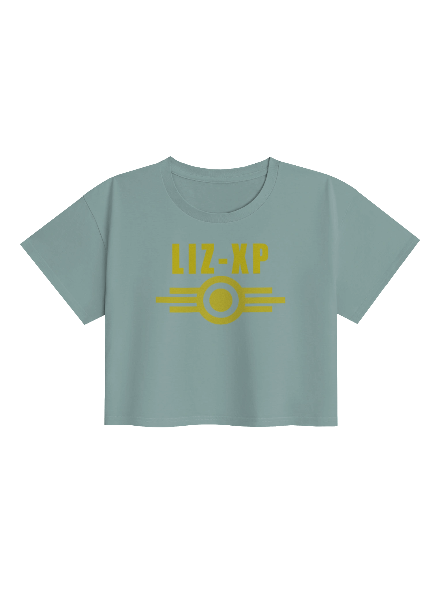 LizXP Fallout Crop Tee (Double Sided) product image (1)