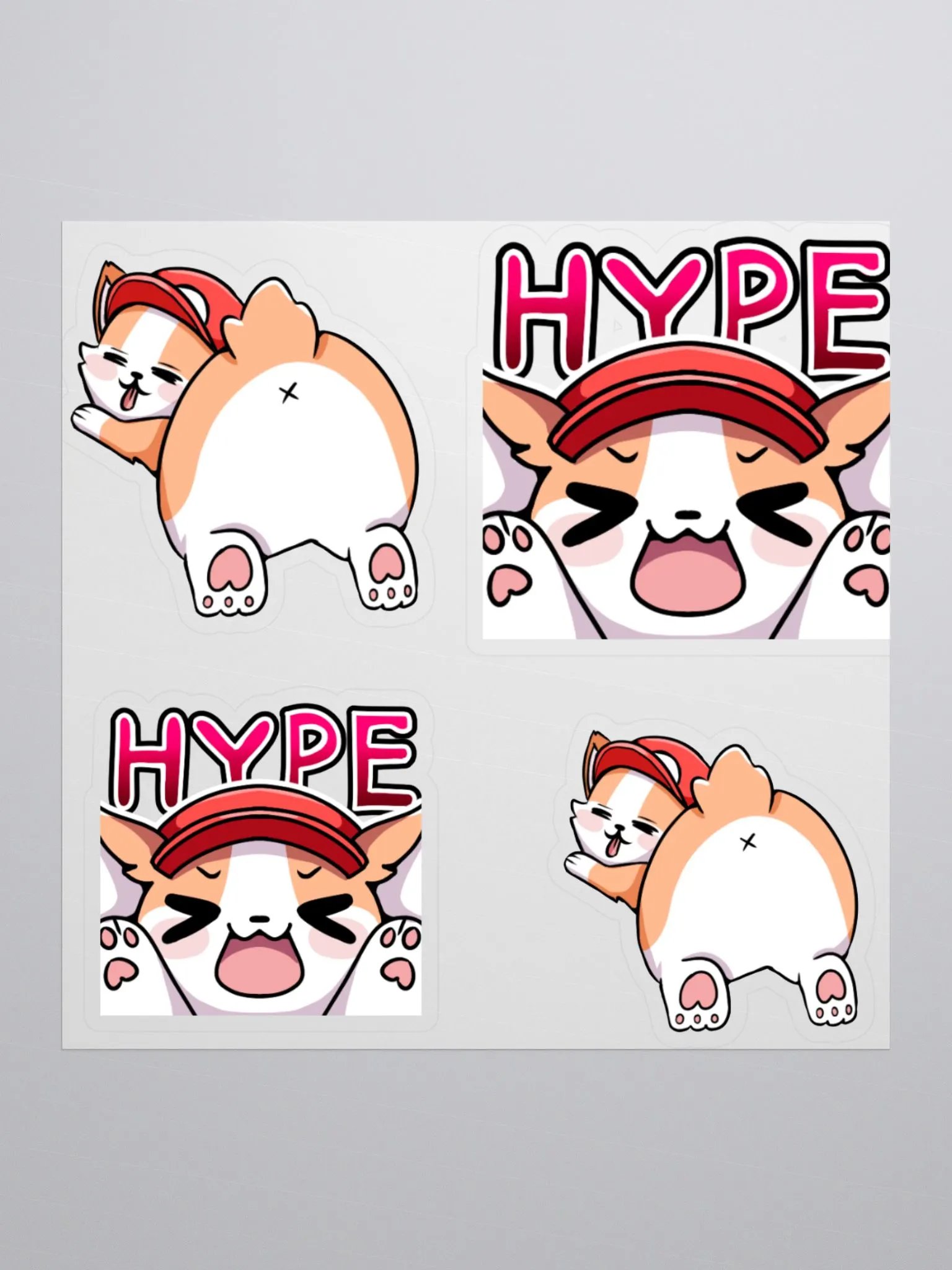 Slayer the Corgi 4-pk ~2