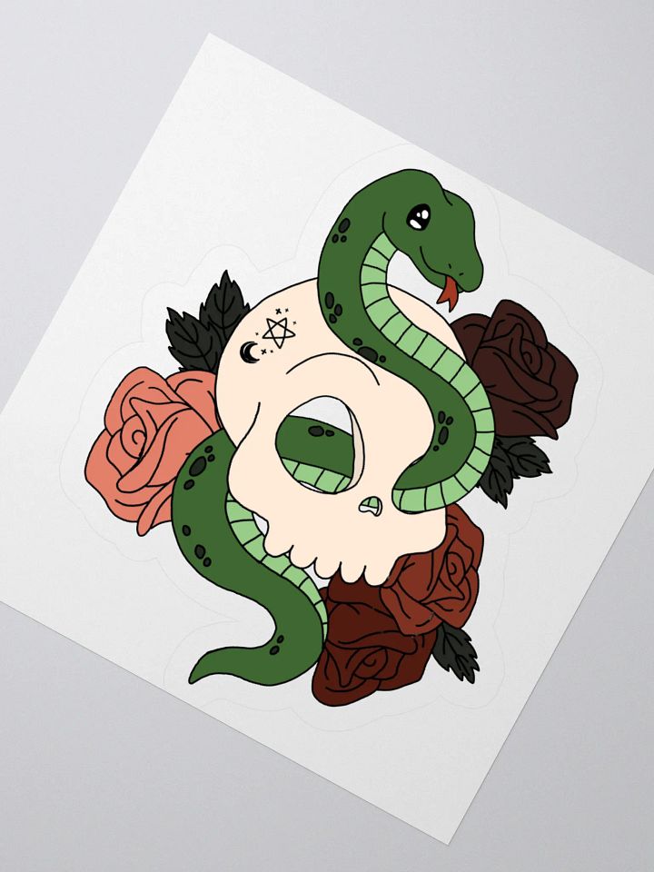 Snake Skull Sticker product image (5)