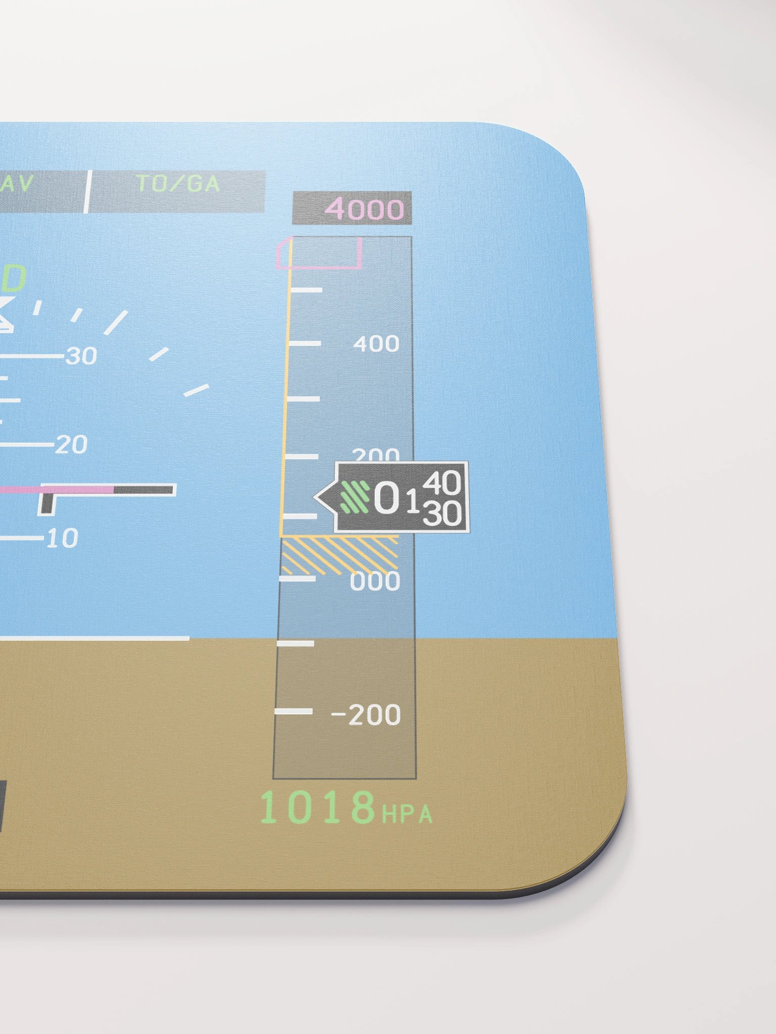 Primary Flight Display Mouse Pad product image (6)