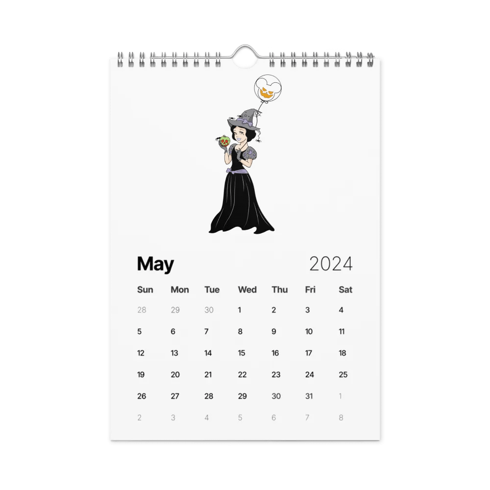 Disney Horror 2024 Wall Calendar product image (10)