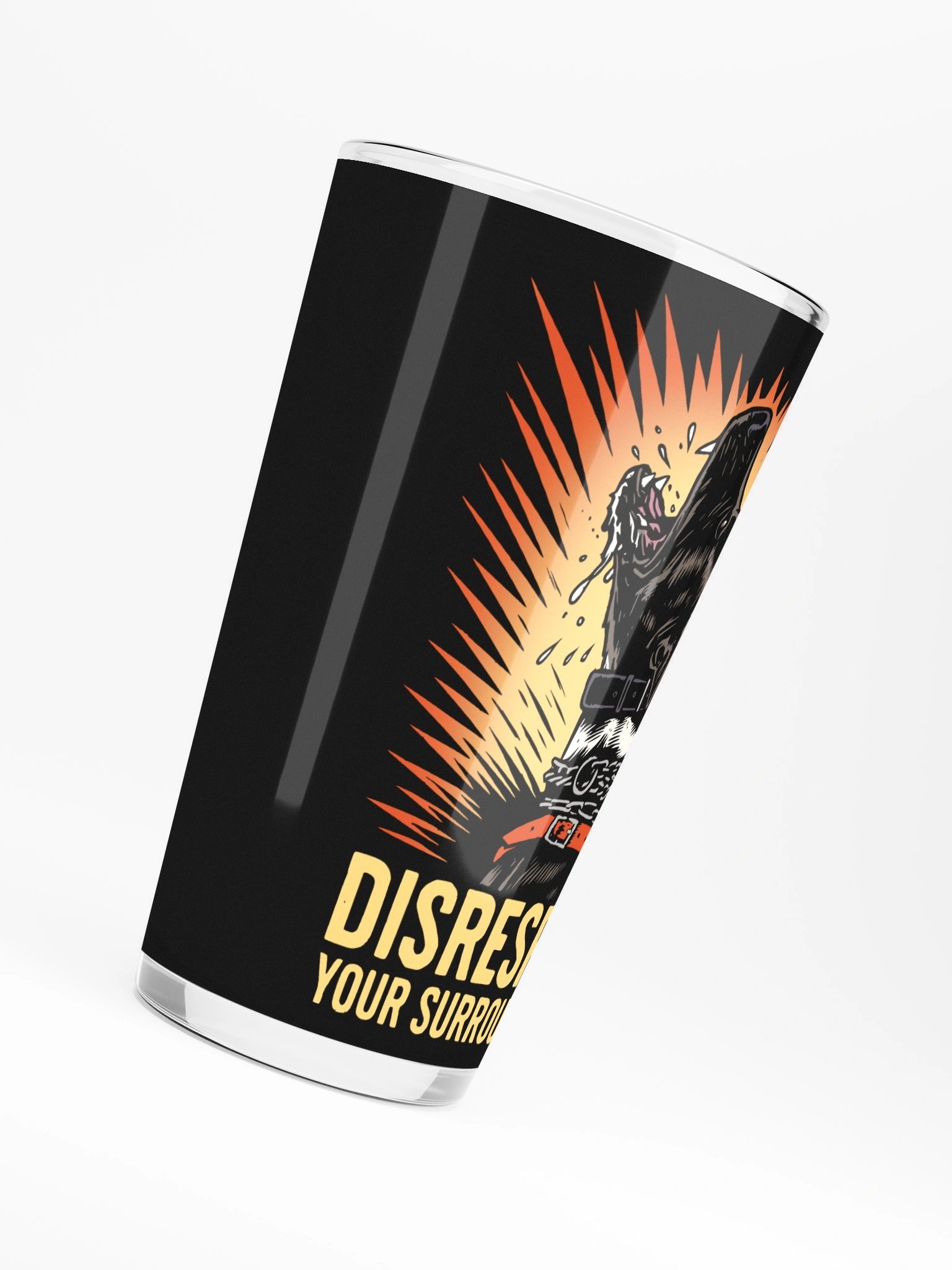 Disrespect - Pint Glass product image (6)
