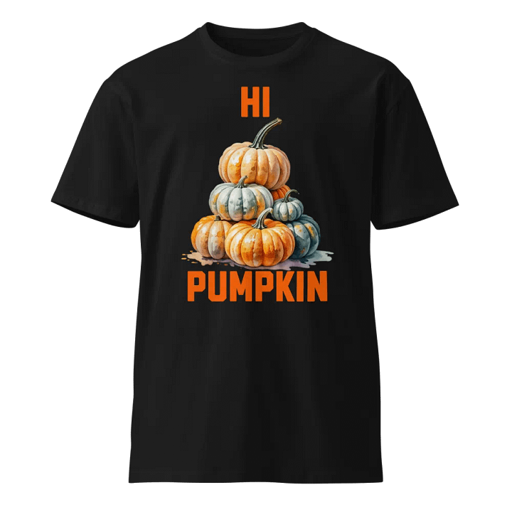 Hi Pumpkin Stack T-Shirt product image (1)