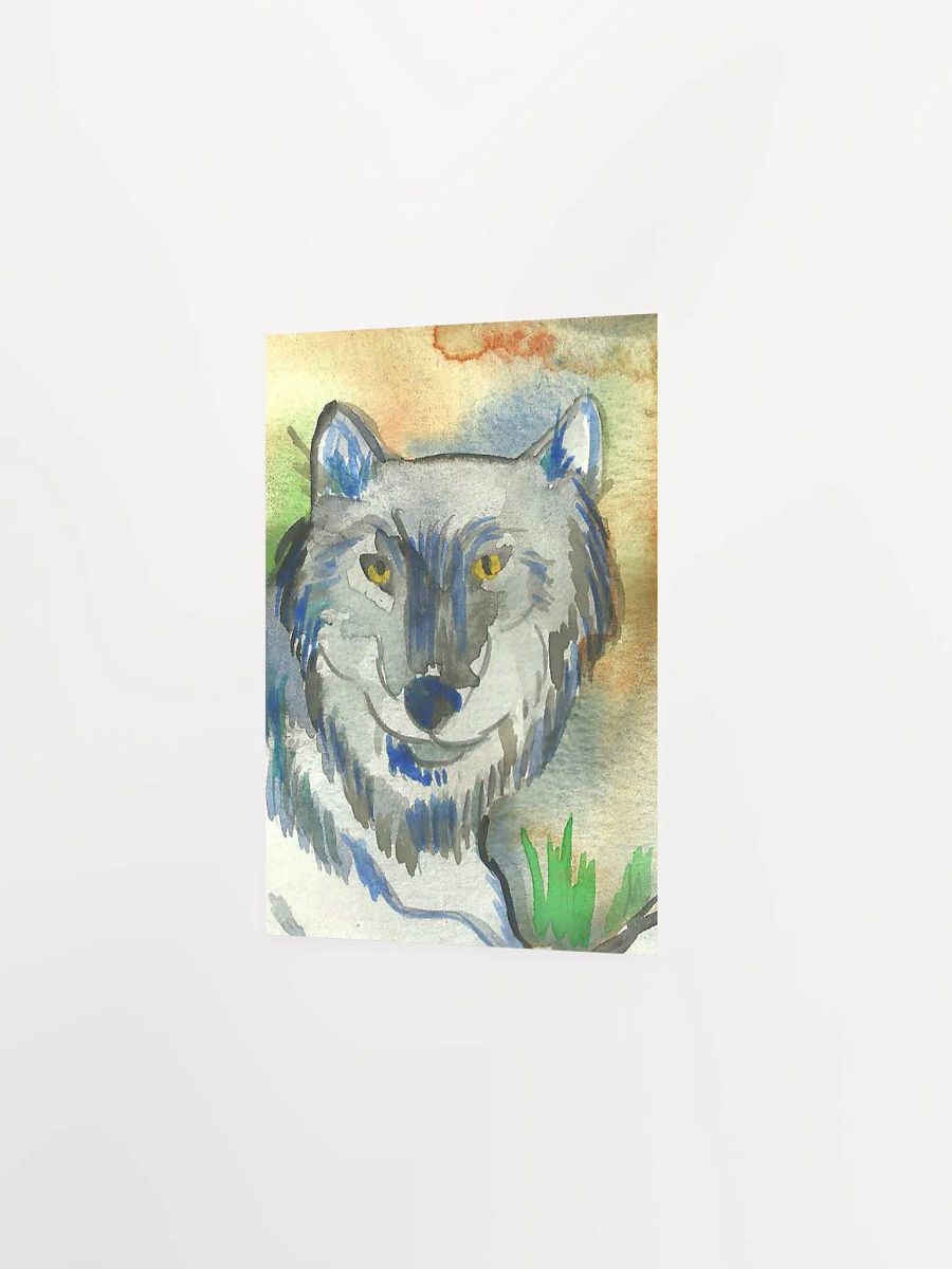 Gray Wolf Art Print product image (5)