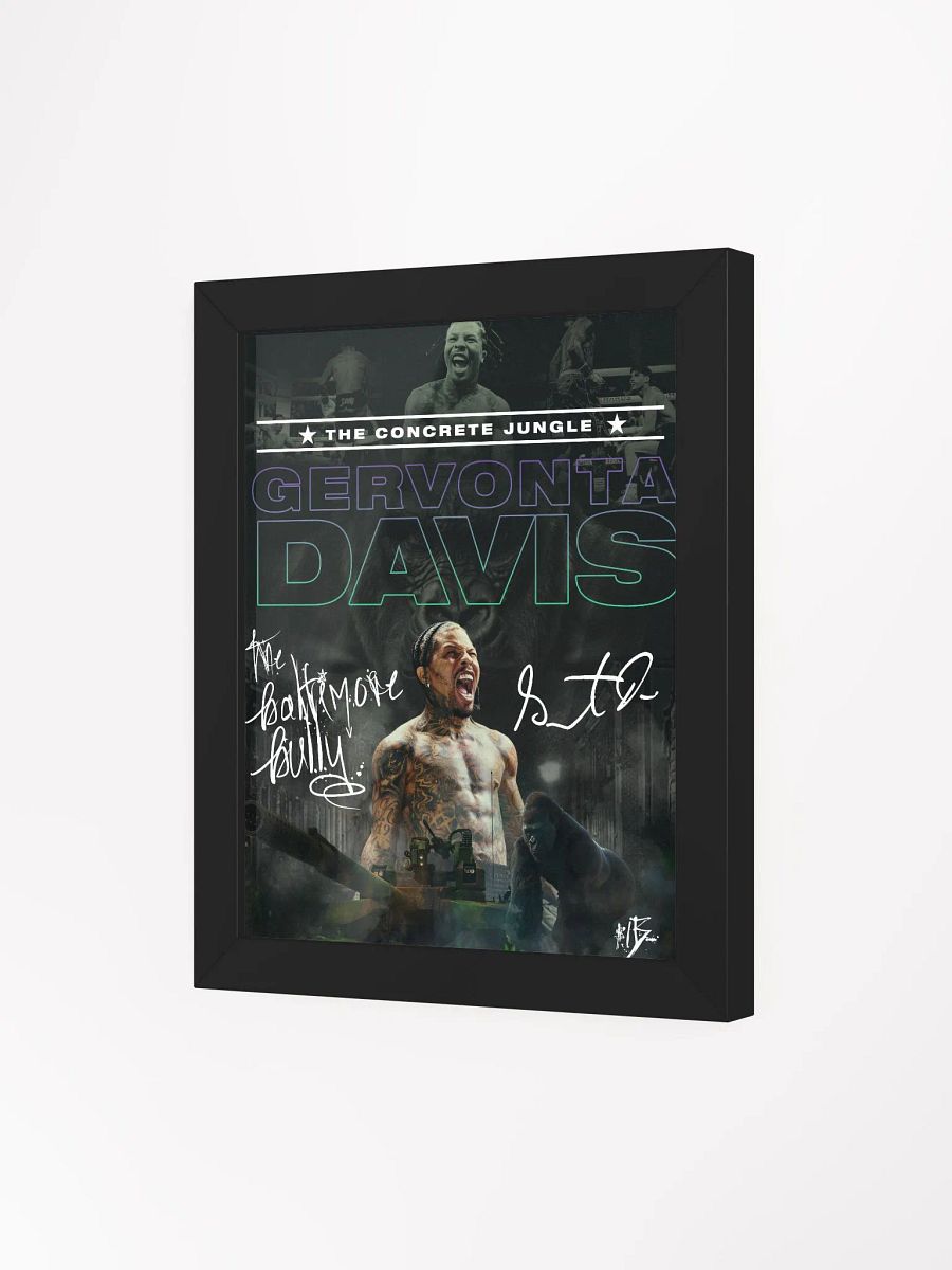 Concrete Jungle | Gervonta Davis Framed Poster product image (14)