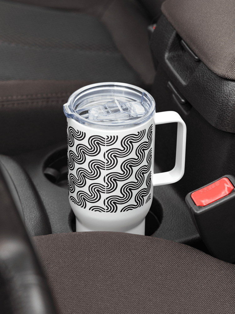 Monochrome Wave 25oz Travel Mug product image (7)