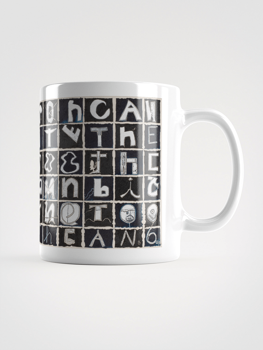 The Tooth Can Bite White Glossy Mug product image (1)