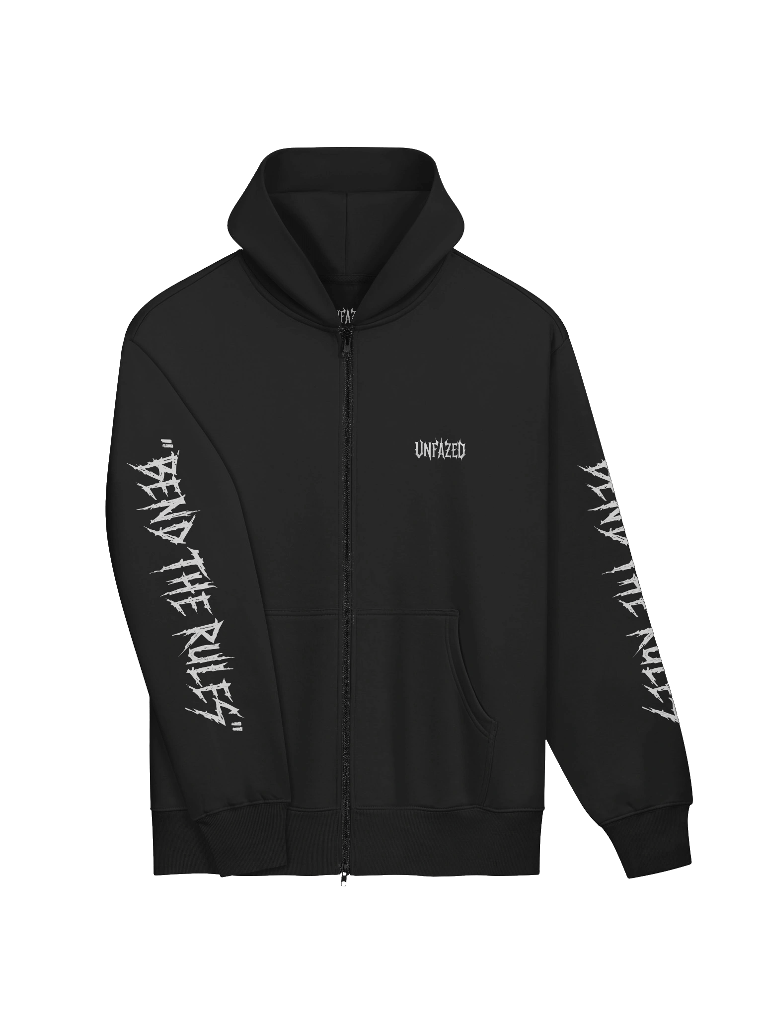 UNFAZED UNISEX OVERSIZED ZIP HOODIE product image (3)