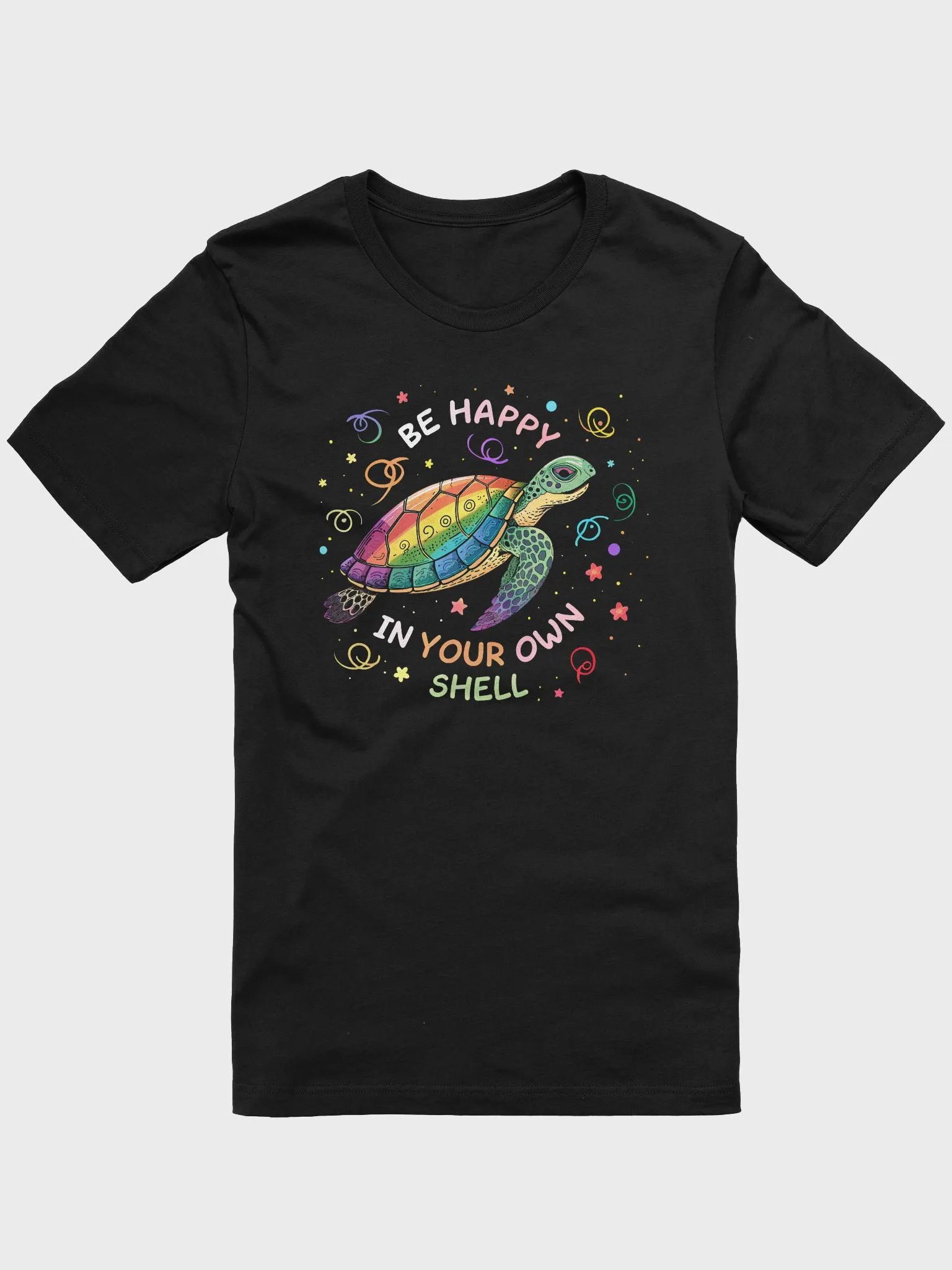 Puzzle Turtle Be Happy In Your Own Shell T-Shirt | Autism Awareness Shirt | Neurodiversity Gift for Kids & Adults product image (1)