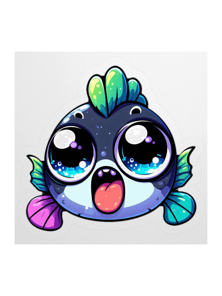 Ten Fiskr of Ægir #7 "Blorp" Sticker product image (2)