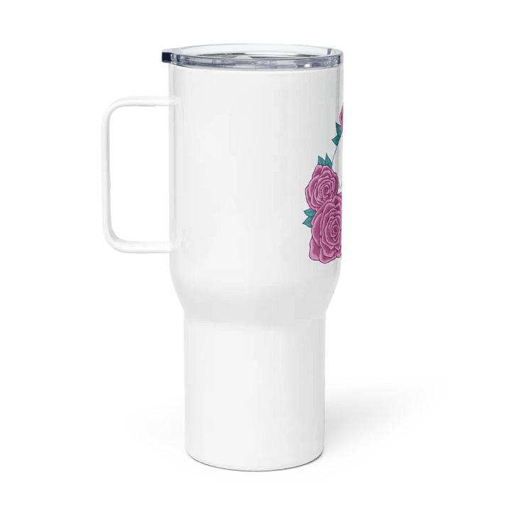 Floral Skull Travel cup product image (1)