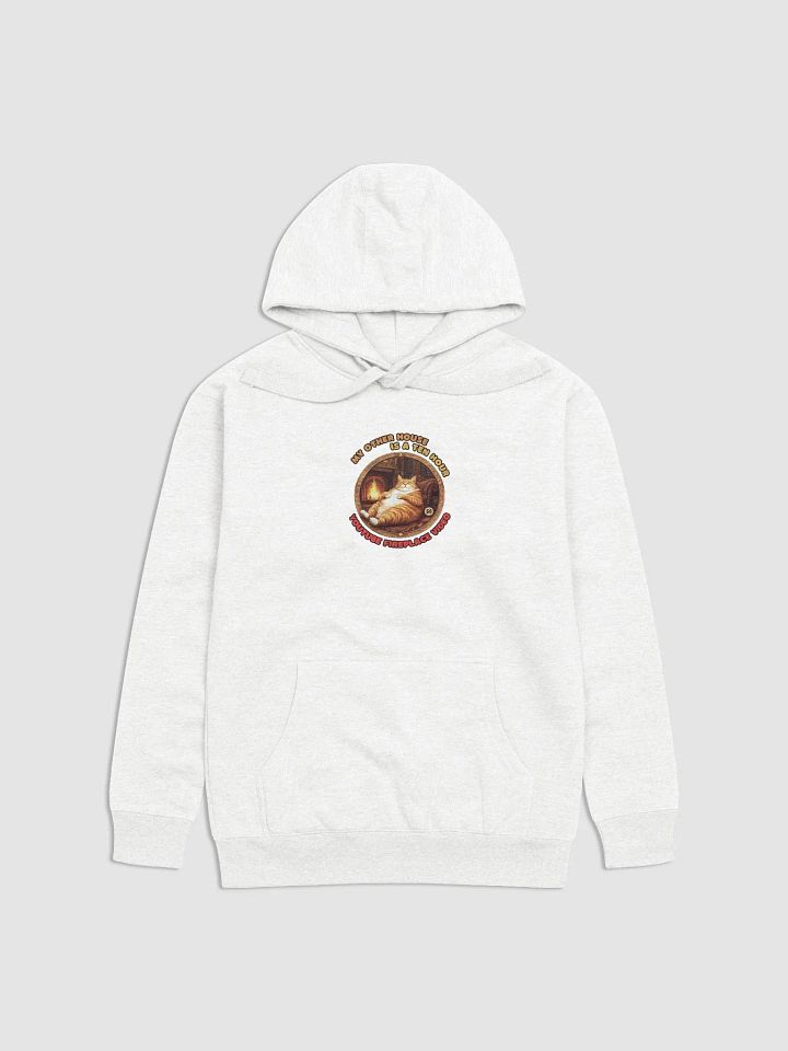 Cozy Cat - My Other House is a Ten Hour YouTube Fireplace Video | Hoodie product image (1)
