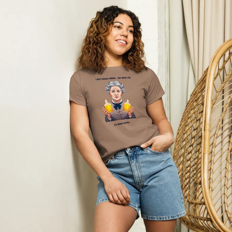 Radiating Brilliance - funny graphic t-shirt product image (6)