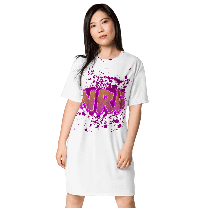 NRG Splatter T-Shirt Dress product image (1)