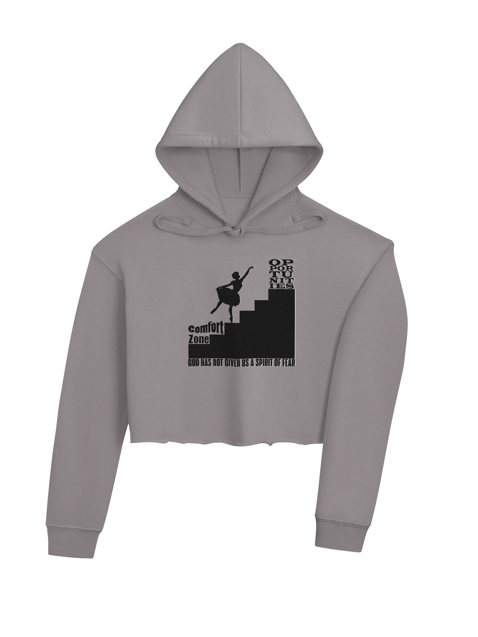 Opportunity begins at the end of our comfort zone. T-shirt product image (9)