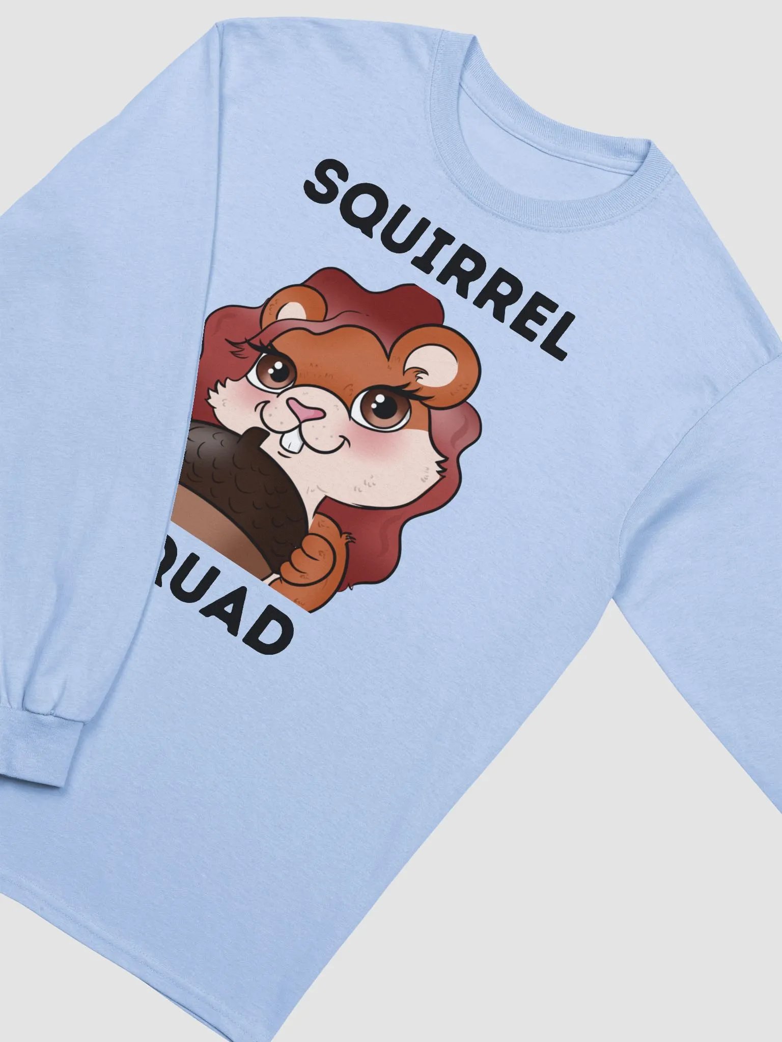 Squirrel Squad Long Sleeve Tshirt Light product image (3)