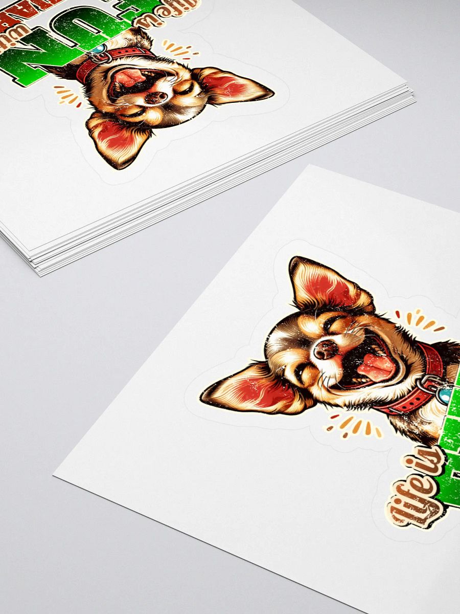 Fun Chihuahua Kiss Cut Stickers product image (4)