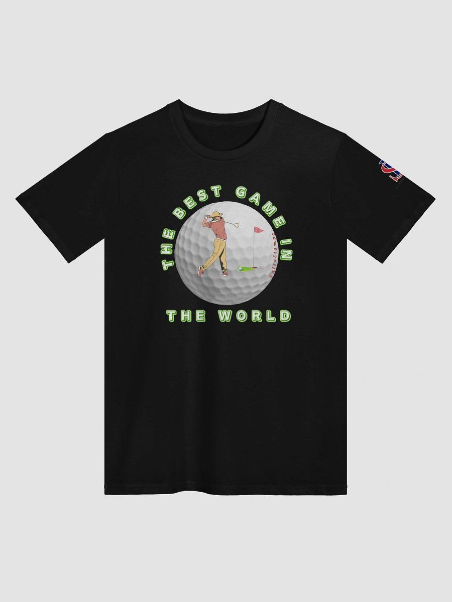 Swing into Style with 'The Best Game' Golf Ball T-Shirt product image (1)