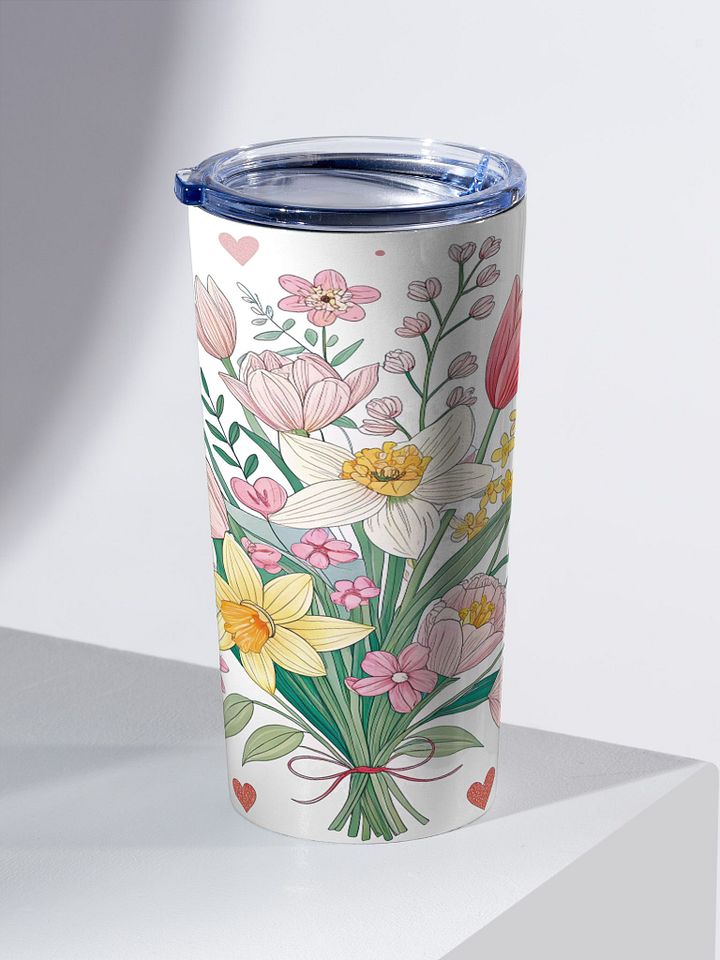 Blissful Bouquet 20oz Stainless Steel Tumbler product image (2)