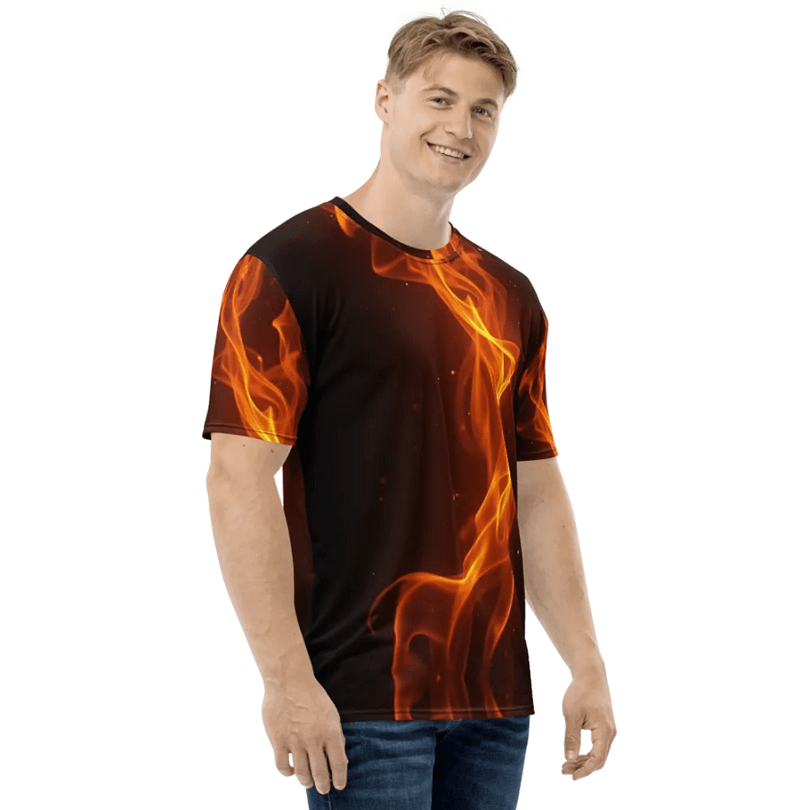 Inferno Blaze All-Over Print Tee product image (3)