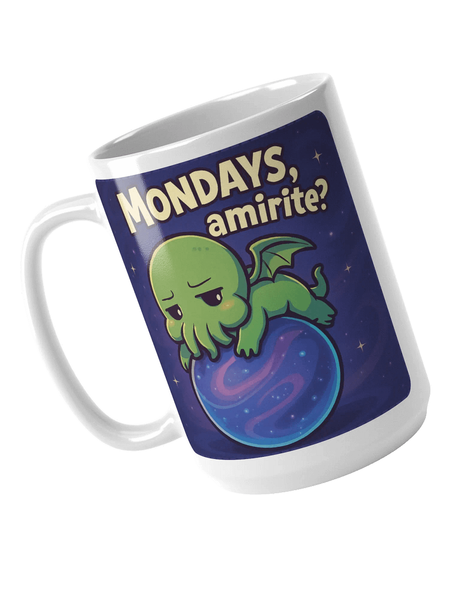 Mondays, amirite? Marble Madness Mug product image (5)