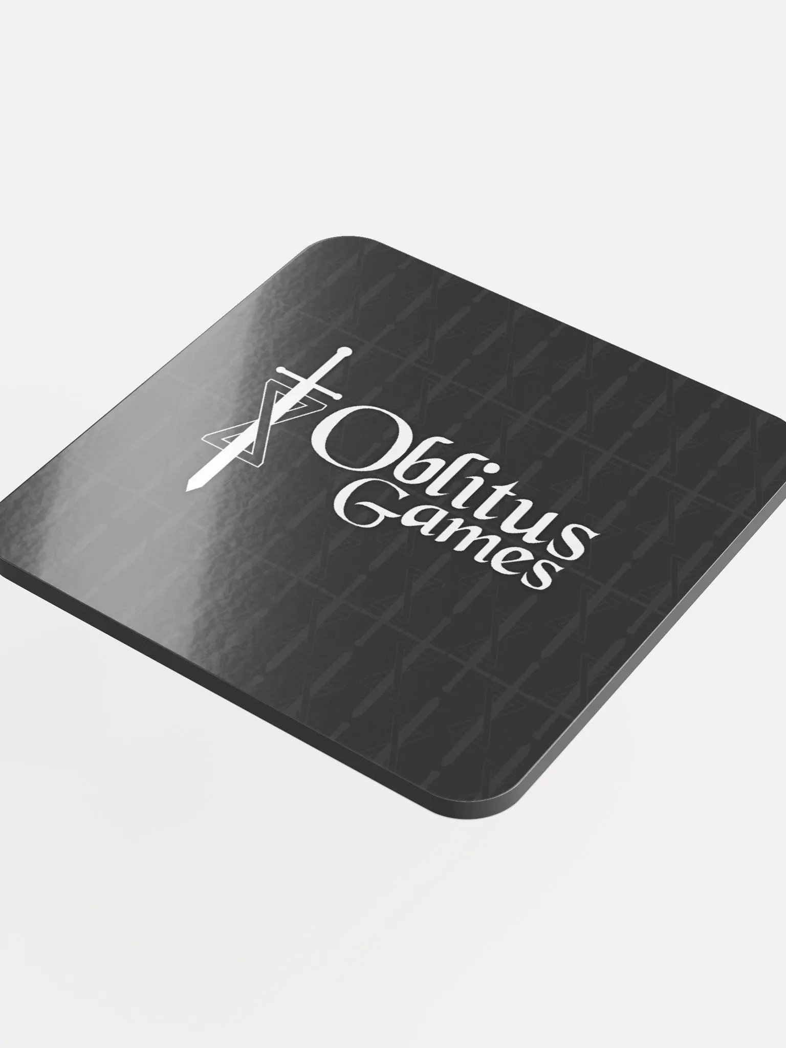 Oblitus Games Glossed Cork Coaster Set of 4 product image (4)
