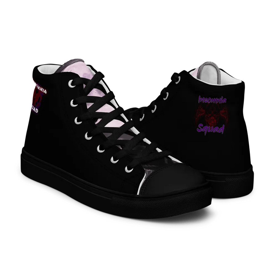 Men's Black Insomnia Squad Canvas Hi-Tops product image (11)
