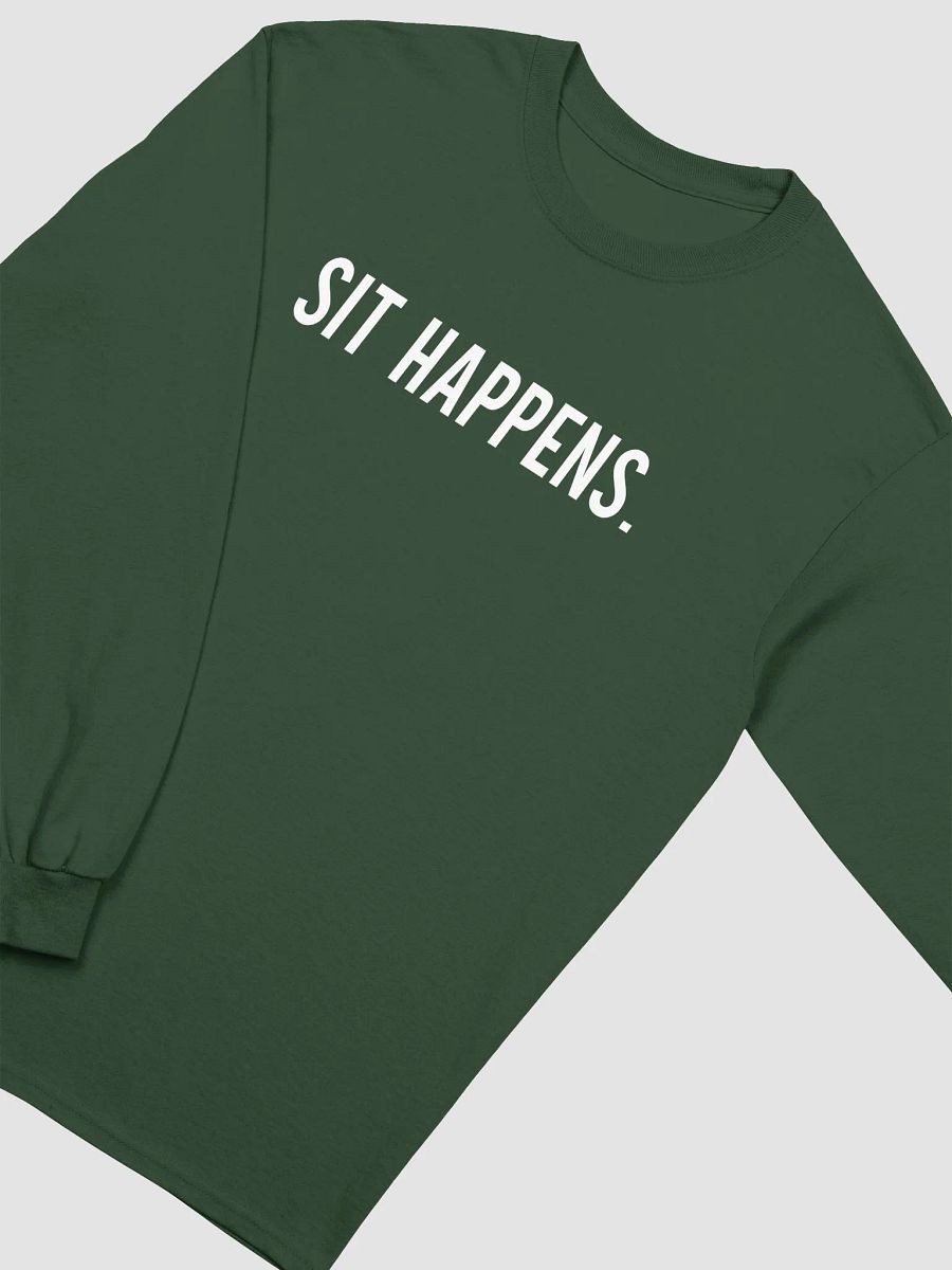 Sit Happens Long Sleeve Tee product image (10)