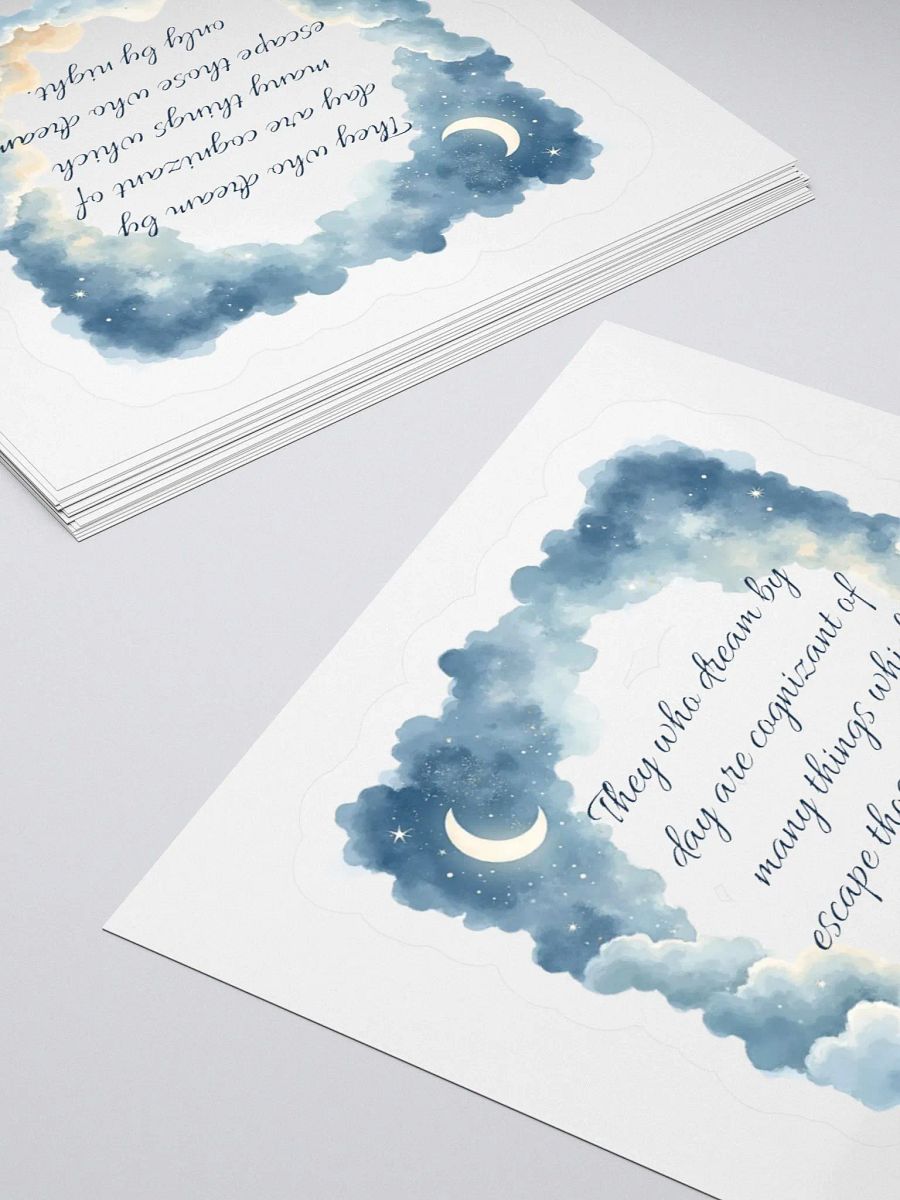 They Who Dream Poe Sticker product image (10)