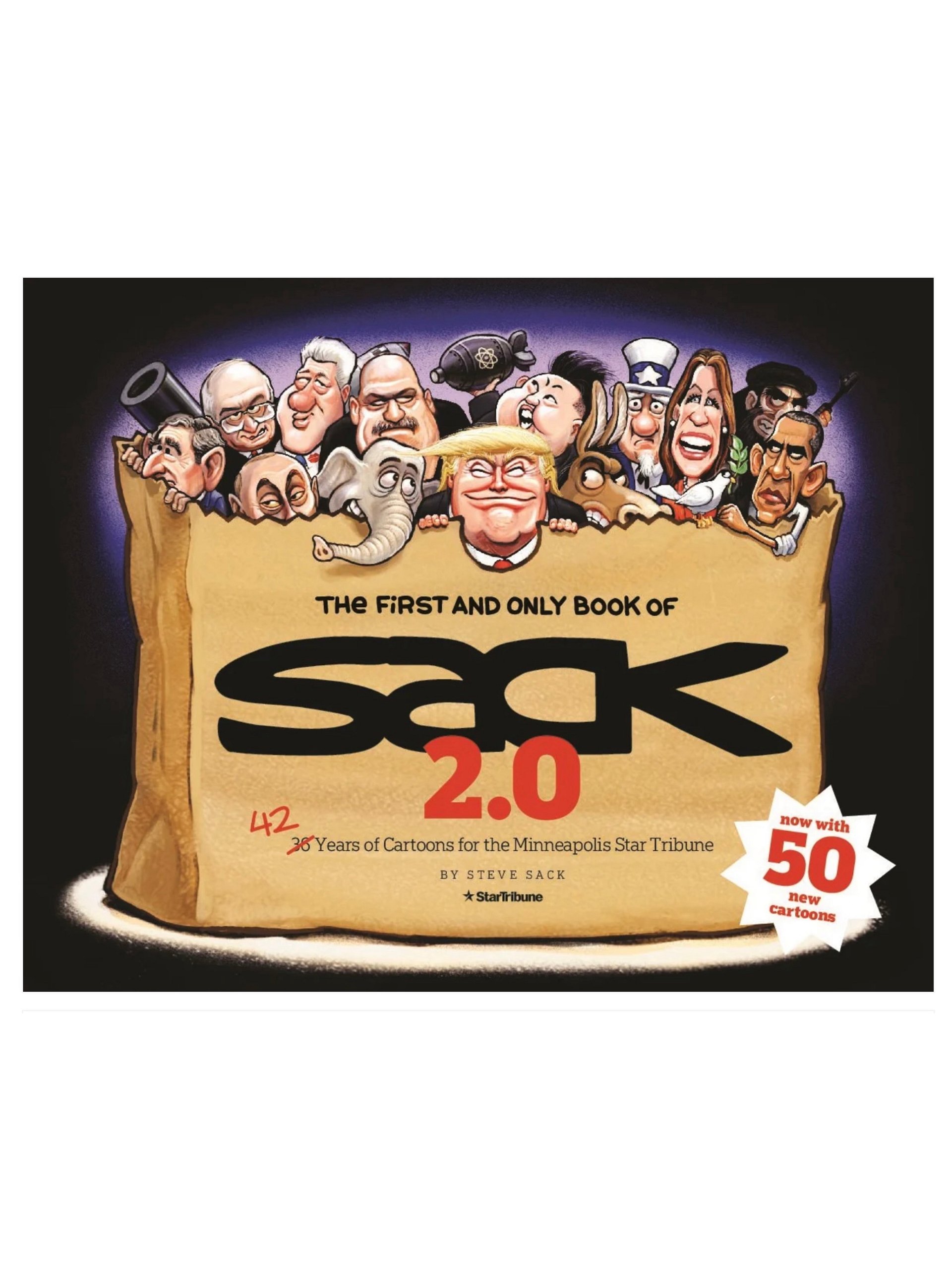 Signed copy of The First and Only Book of Sack product image (2)