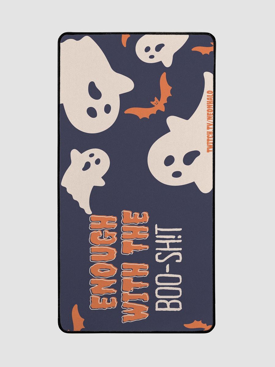 Enough with the Boo-Sh!t Desk Mat product image (2)