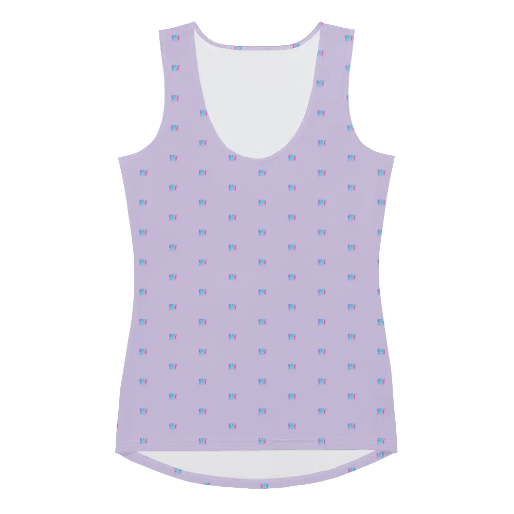 Gay Reflections (LAG Colors) All Over Print Fitted Tank Top product image (4)