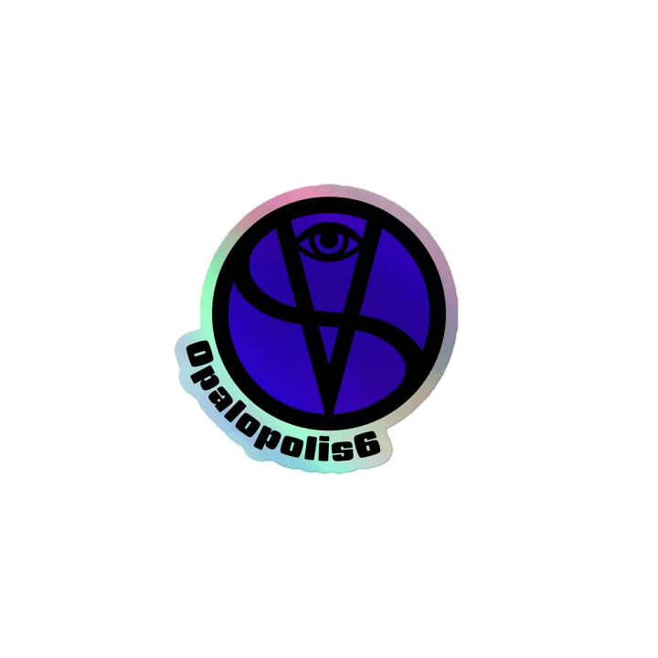 O.P. Logo w/ Name | Holographic Sticker product image (1)