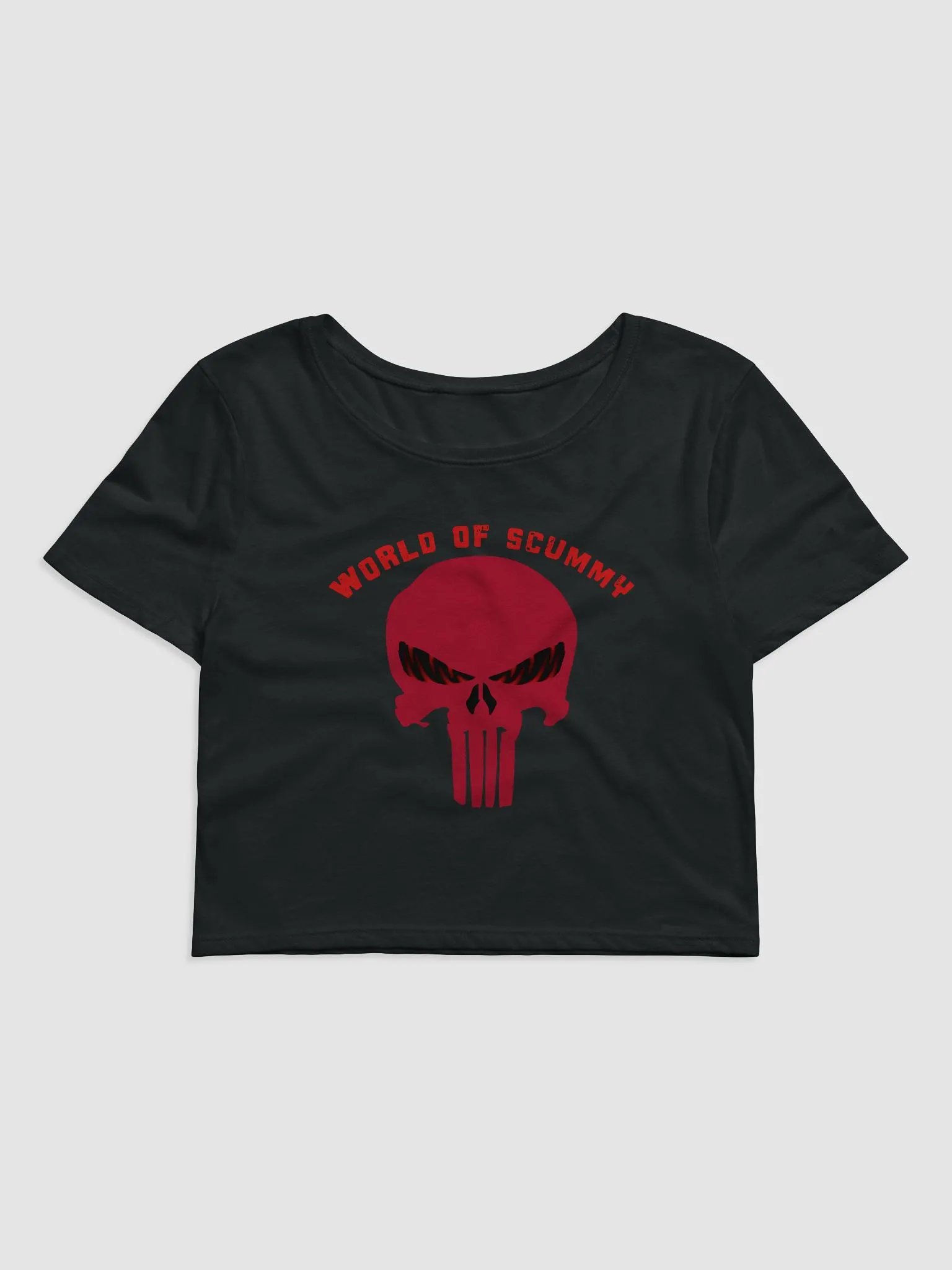 World of Scummy crop top product image (1)
