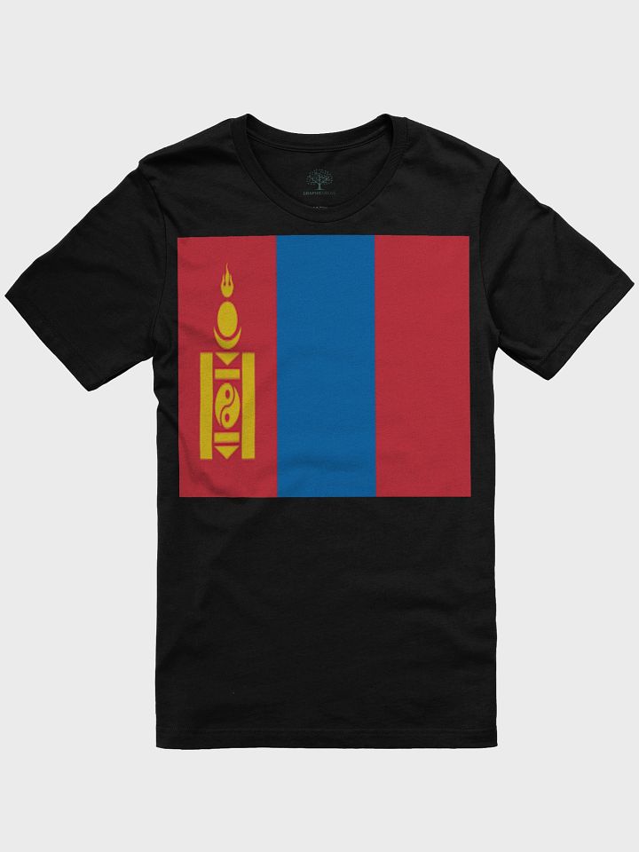 Mongolian Flag Unisex Supersoft T-Shirt - Exclusive Design product image (7)