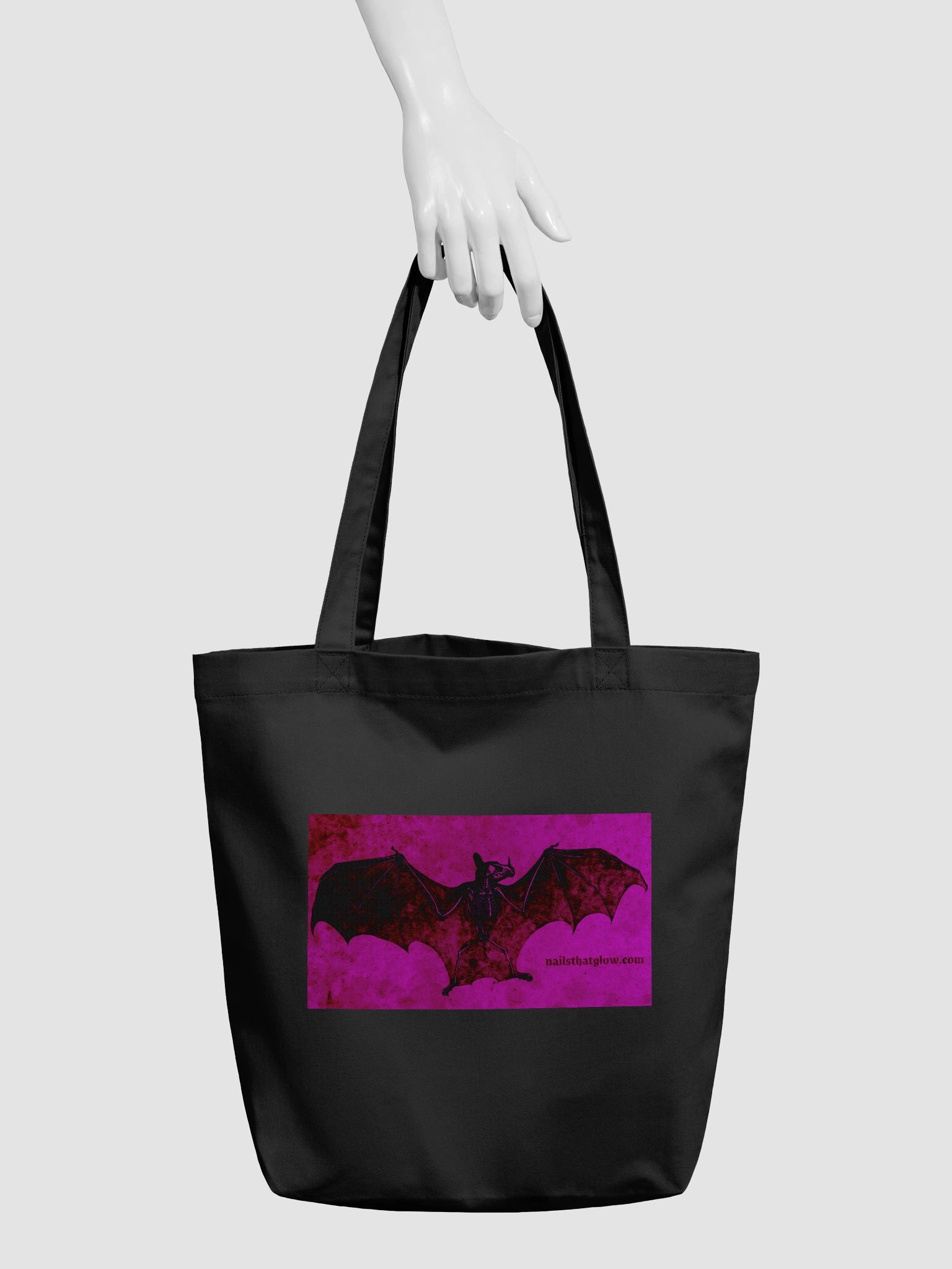 Bat - nailsthatglow tote product image (3)