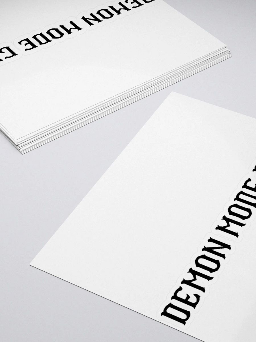 Demon Mode Gear Sticker product image (4)