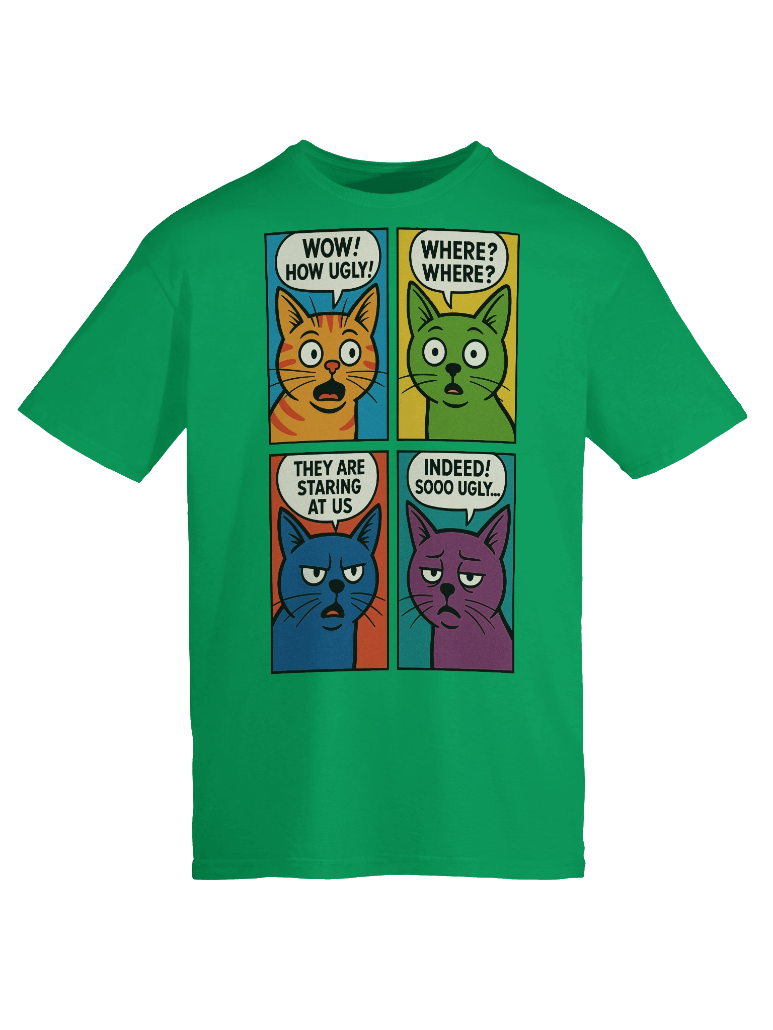 No halo cats pop art tee product image (73)