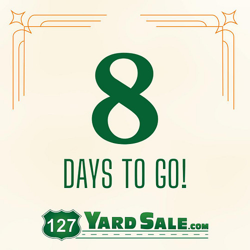 Only 8️⃣ days until the #127YardSale for 2024 begins! Can you believe it? There's so much awesome information on the official...