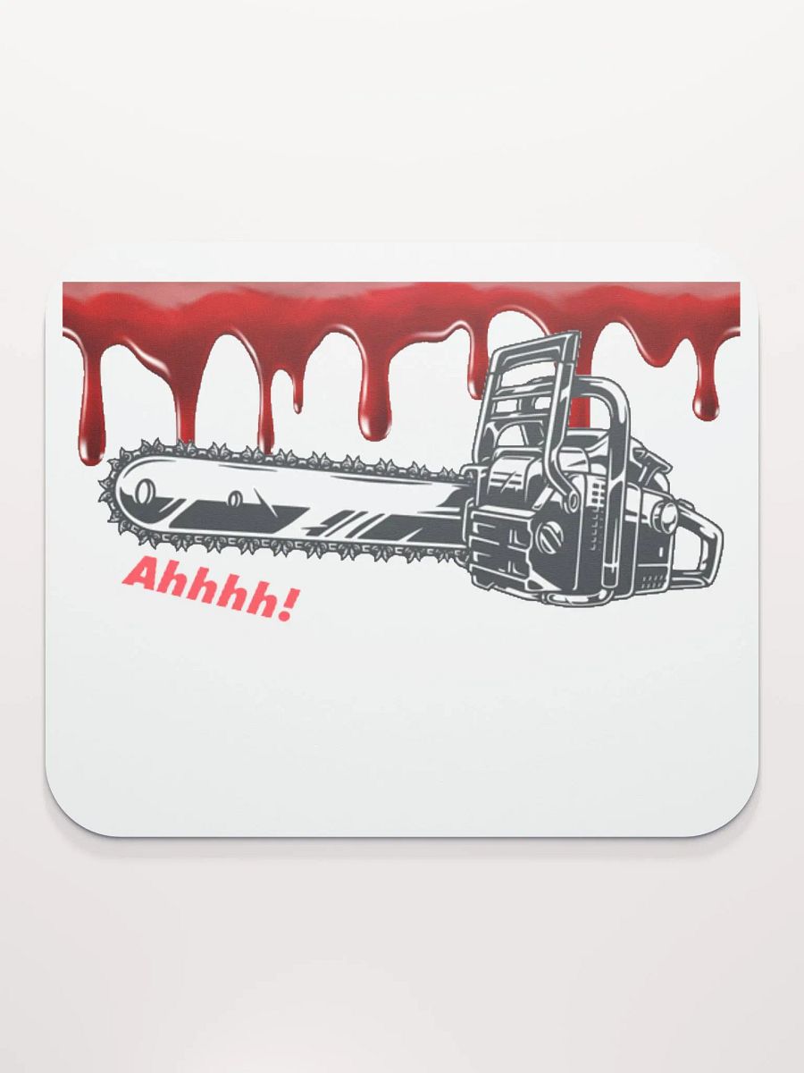 Chainsaw Scare! Mousepad product image (2)